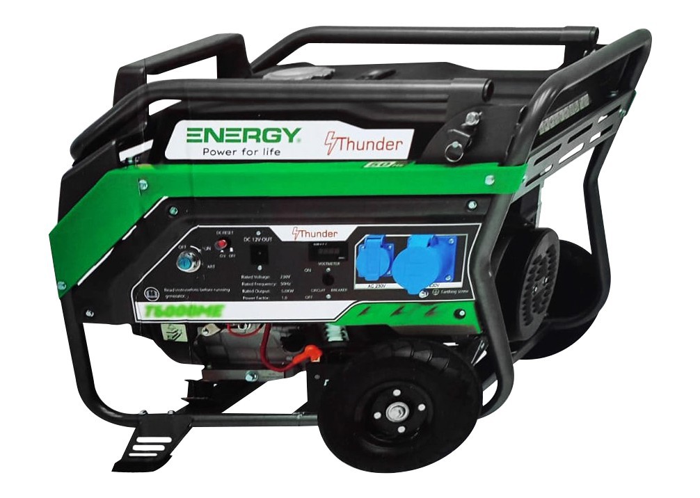 【RITAO CHAN】Trigon Energy Генератор Бензиновий Energy T9000Te 2022 Рік 9Kva 7.2Kw 230V/400V